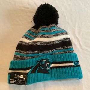 Carolina Panthers. Size OS, Black/Teal/White